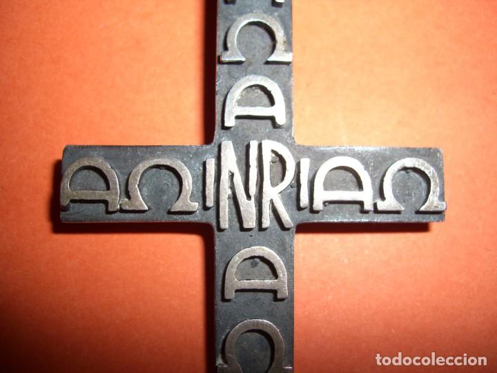 Antig&uuml;edades: CRUZ EN PLATA DE LEY - Foto 2