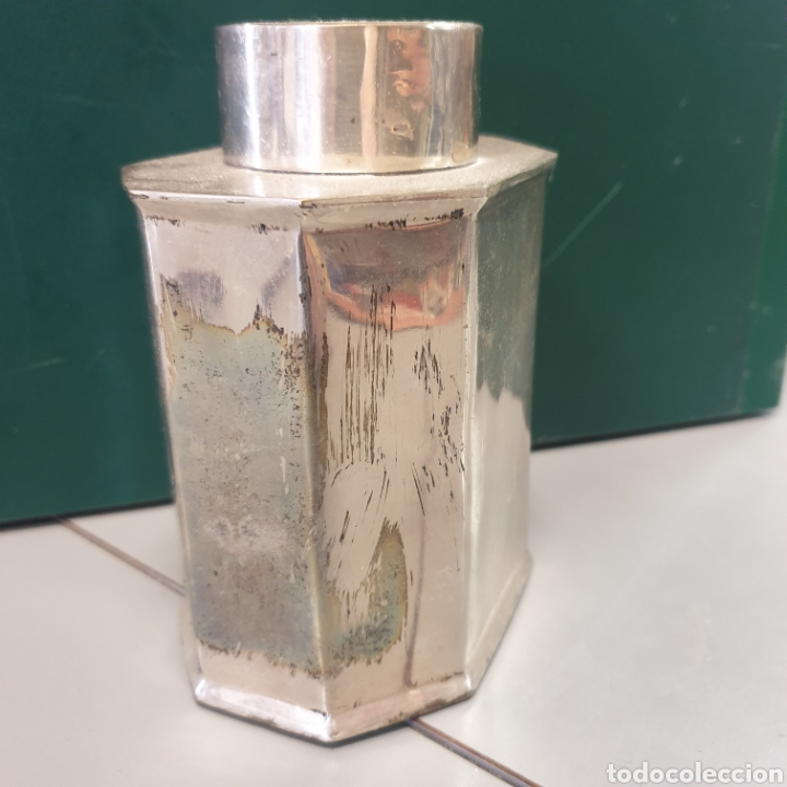 Antig&uuml;edades: Botella plateada - Foto 1