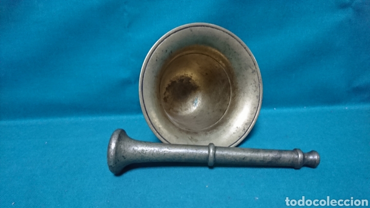 Antig&uuml;edades: ANTIGUO MORTERO,ALMIREZ DE BRONCE - Foto 4