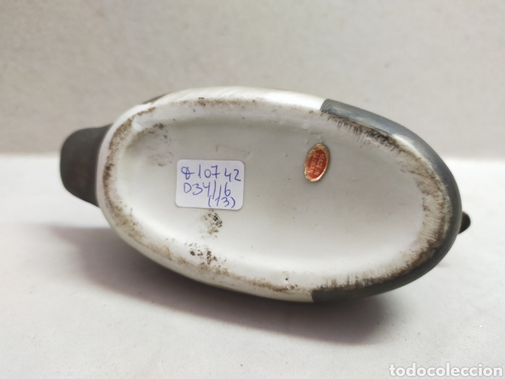 Antig&uuml;edades: PATO DE PORCELANA, 14 CM. - Foto 8