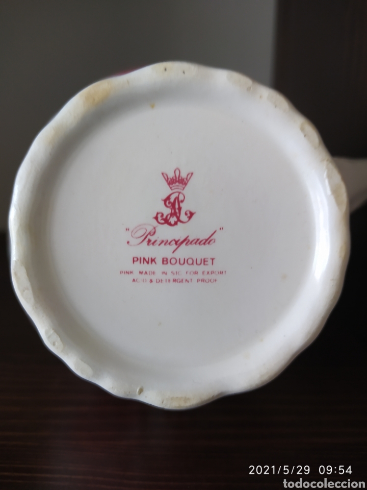 Antig&uuml;edades: Jarra de leche porcelana - Foto 4