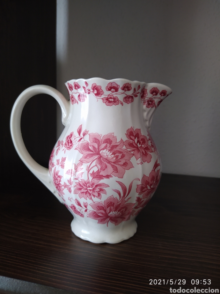 Antig&uuml;edades: Jarra de leche porcelana - Foto 1