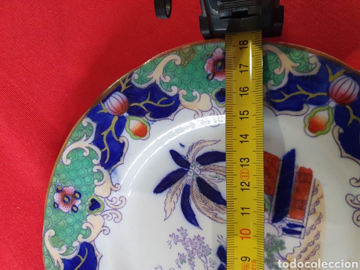 Antig&uuml;edades: Plato Porcelana - Foto 2