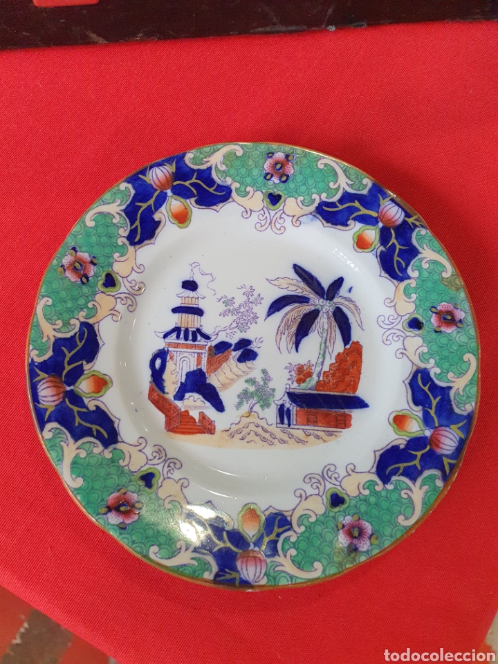 Antig&uuml;edades: Plato Porcelana - Foto 1