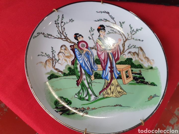 Antig&uuml;edades: Plato Porcelana - Foto 1