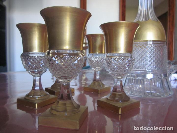 Antig&uuml;edades: ANTIGUA LICORERA Y CINCO COPITAS - Foto 3
