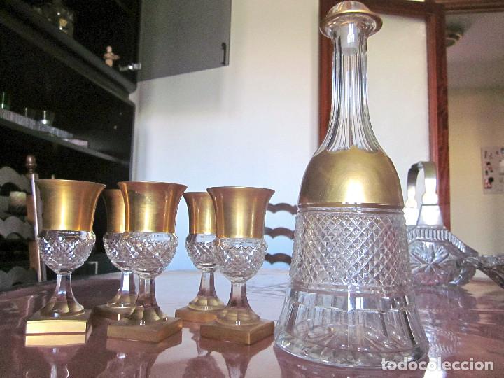 Antig&uuml;edades: ANTIGUA LICORERA Y CINCO COPITAS - Foto 5