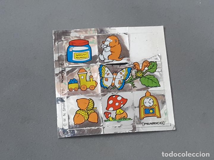 Antig&uuml;edades: HOJA DE PEGATINAS DE PANRICO - Foto 1