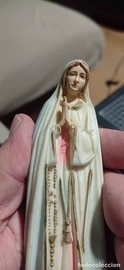 Antig&uuml;edades: FIGURA VIRGEN DE F&Aacute;TIMA - Foto 2