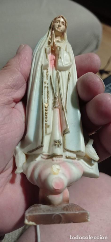 Antig&uuml;edades: FIGURA VIRGEN DE F&Aacute;TIMA - Foto 3