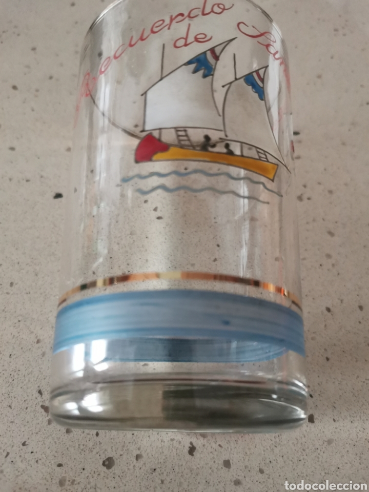 Antig&uuml;edades: Vaso recuerdo de Santander - Foto 3