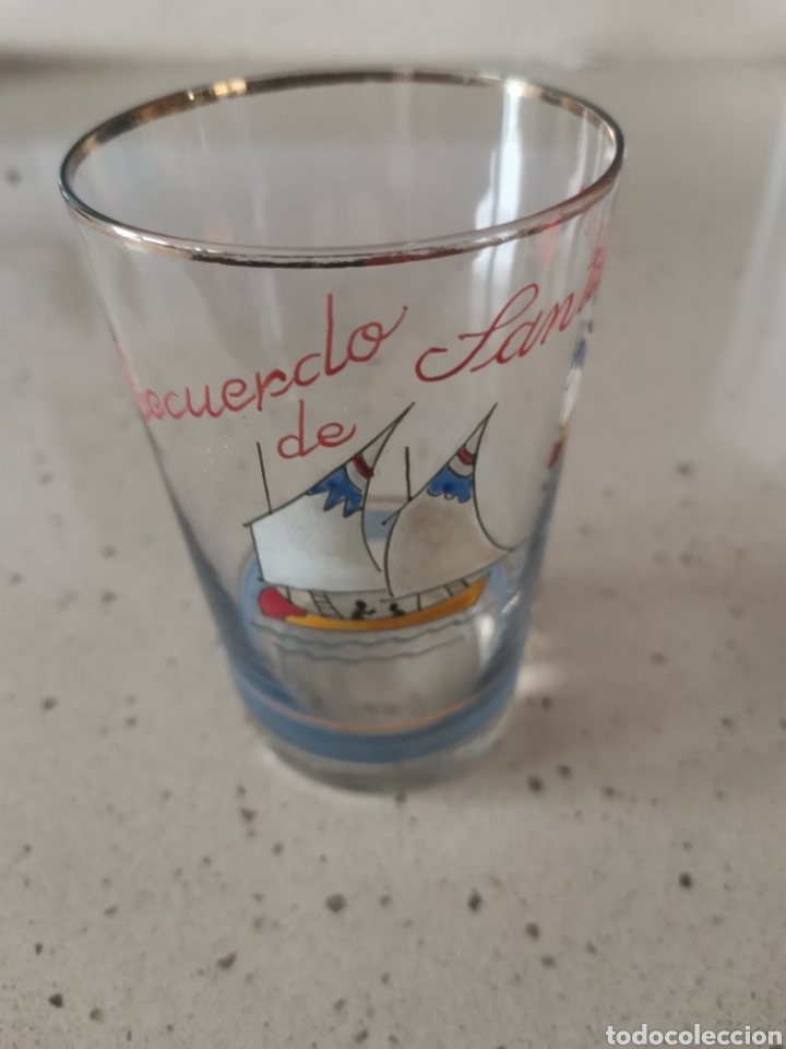 Antig&uuml;edades: Vaso recuerdo de Santander - Foto 4