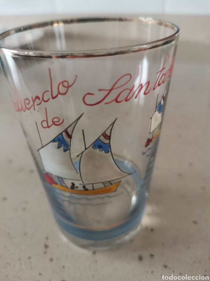 Antig&uuml;edades: Vaso recuerdo de Santander - Foto 5