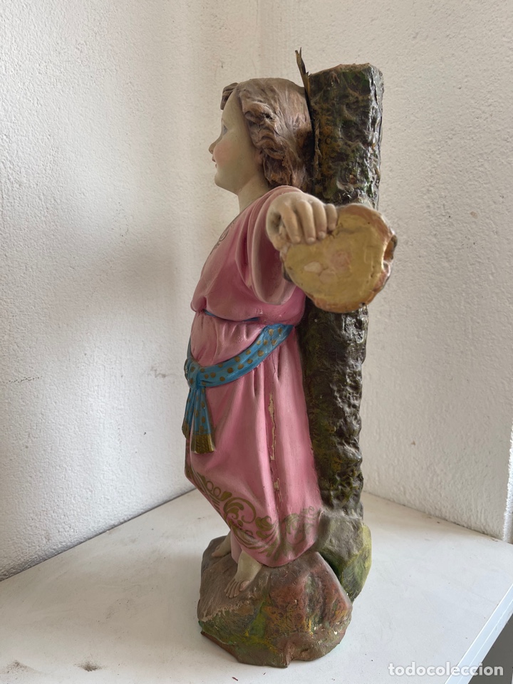Antig&uuml;edades: Ni&ntilde;o Jes&uacute;s 43cms x 27cms - Foto 2