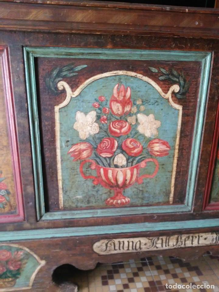 Antig&uuml;edades: GRAN ARCON DE DOTE SIGLO 18 (1785) - Foto 1