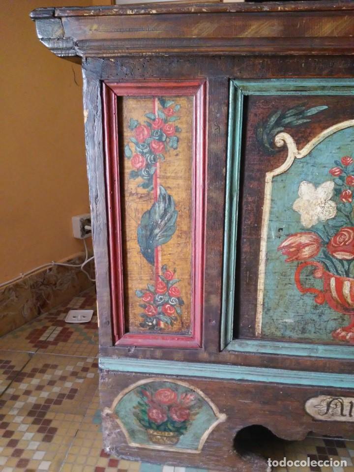 Antig&uuml;edades: GRAN ARCON DE DOTE SIGLO 18 (1785) - Foto 2