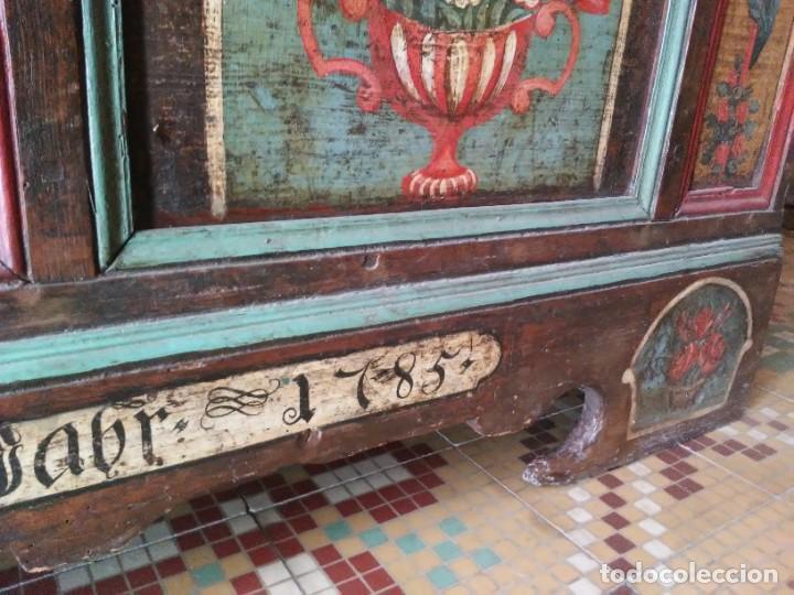 Antig&uuml;edades: GRAN ARCON DE DOTE SIGLO 18 (1785) - Foto 5