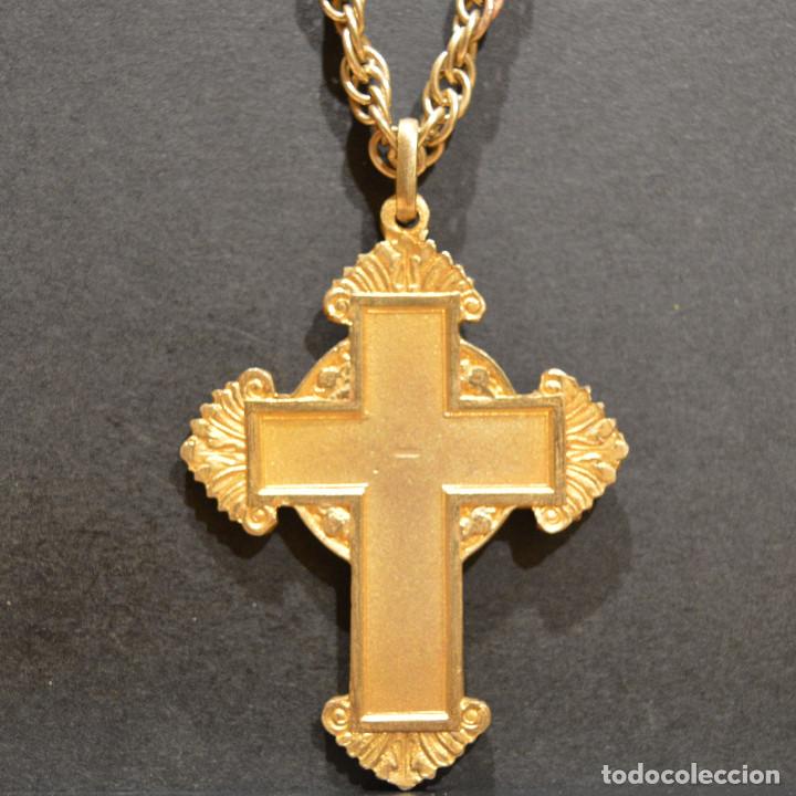 Antig&uuml;edades: EXCELENTE CORDON CON CRUZ JESUITA DE COMUNION - Foto 5