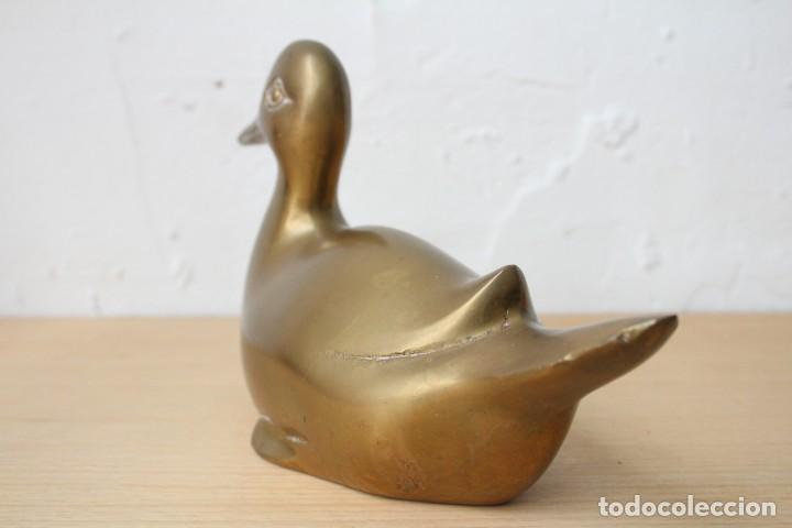 Antig&uuml;edades: PATO DE BRONCE 19x12. - Foto 3