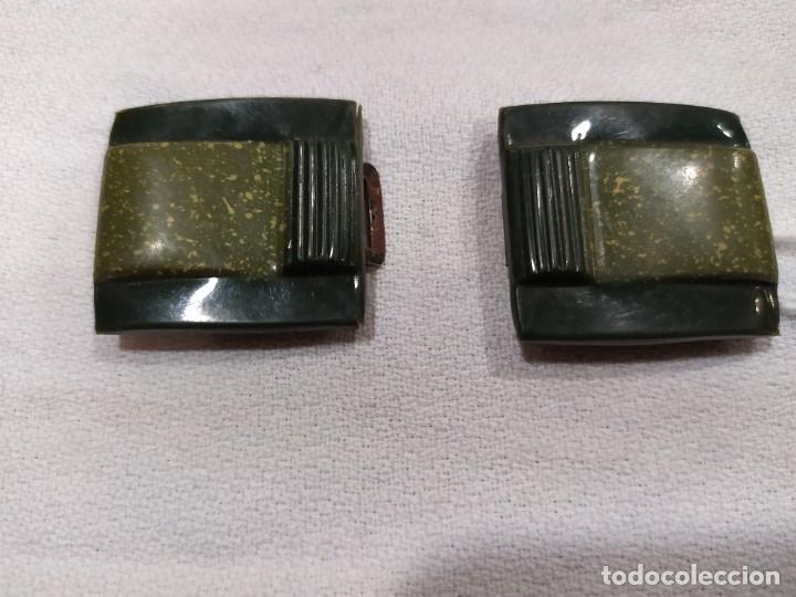 Antig&uuml;edades: HEBILLA ART DECO DE CELULOIDE - Foto 3