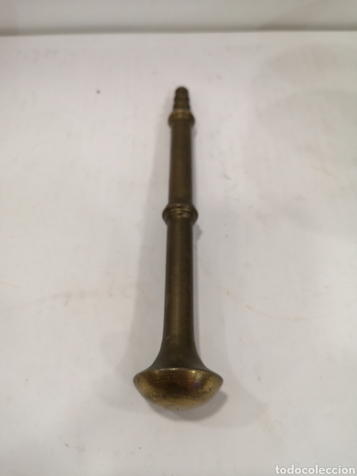 Antig&uuml;edades: Antiguo mortero/almirez de bronce - Foto 2
