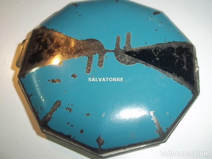 Antig&uuml;edades: ANTIGUA POLVERA VINGAGE.CAJA - Foto 1