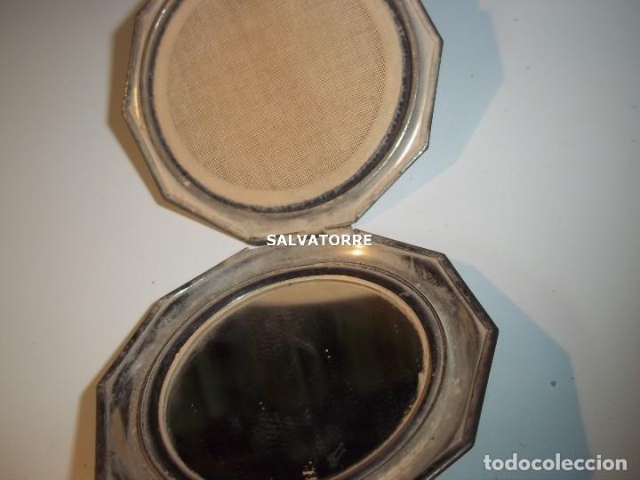 Antig&uuml;edades: ANTIGUA POLVERA VINGAGE.CAJA - Foto 5