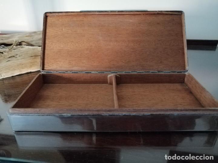 Antig&uuml;edades: Tabaquera plata de ley - Foto 2