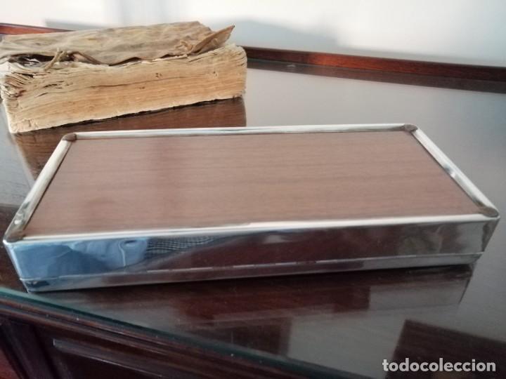 Antig&uuml;edades: Tabaquera plata de ley - Foto 3
