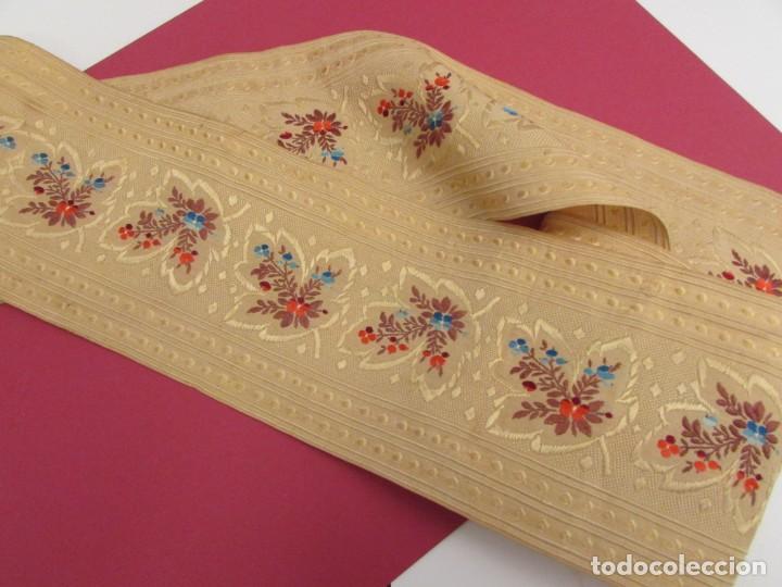 Antig&uuml;edades: LAZO-CORBATA DE SEDA BROCADA IDEAL INDUMENTARIA - Foto 1