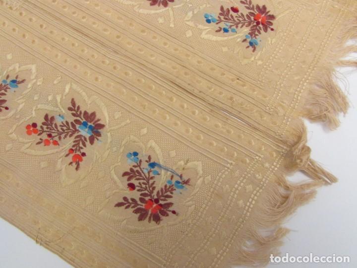 Antig&uuml;edades: LAZO-CORBATA DE SEDA BROCADA IDEAL INDUMENTARIA - Foto 6