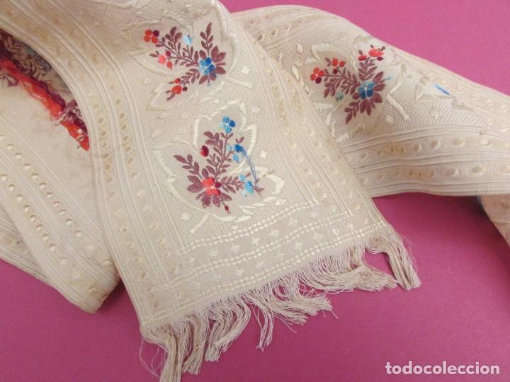 Antig&uuml;edades: LAZO-CORBATA DE SEDA BROCADA IDEAL INDUMENTARIA - Foto 7