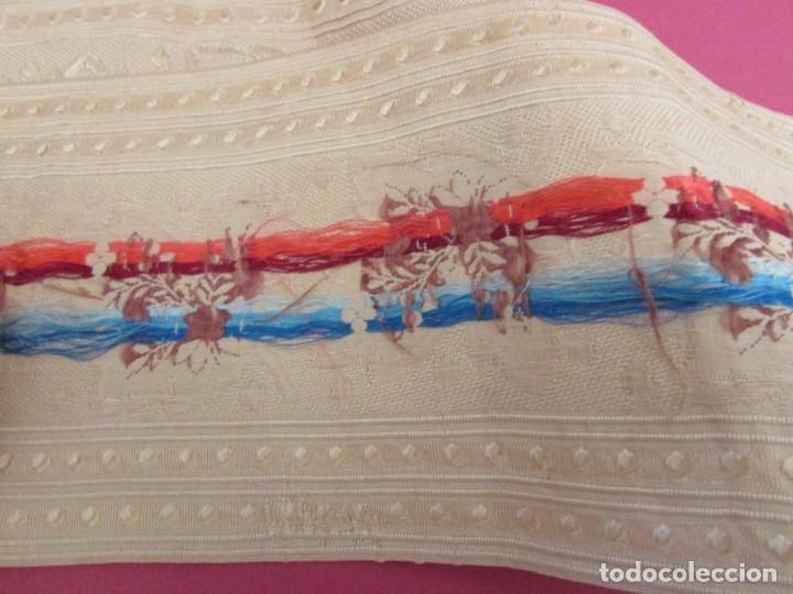 Antig&uuml;edades: LAZO-CORBATA DE SEDA BROCADA IDEAL INDUMENTARIA - Foto 8