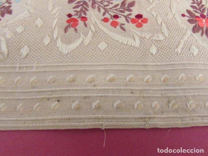 Antig&uuml;edades: LAZO-CORBATA DE SEDA BROCADA IDEAL INDUMENTARIA - Foto 10