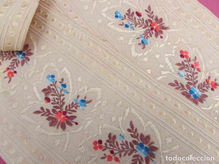 Antig&uuml;edades: LAZO-CORBATA DE SEDA BROCADA IDEAL INDUMENTARIA - Foto 12