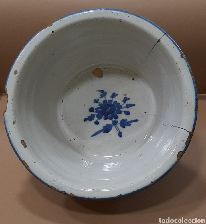 Antig&uuml;edades: GRAN LEBRILLO CUENCO DE TALAVERA. - Foto 2