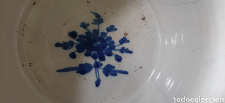 Antig&uuml;edades: GRAN LEBRILLO CUENCO DE TALAVERA. - Foto 4