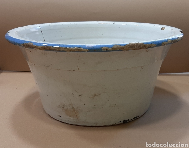 Antig&uuml;edades: GRAN LEBRILLO CUENCO DE TALAVERA. - Foto 5
