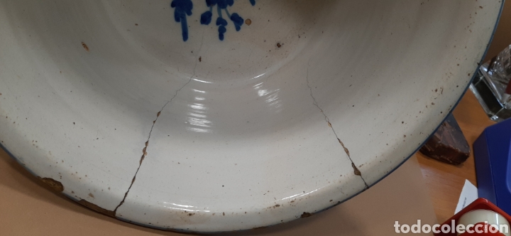 Antig&uuml;edades: GRAN LEBRILLO CUENCO DE TALAVERA. - Foto 7
