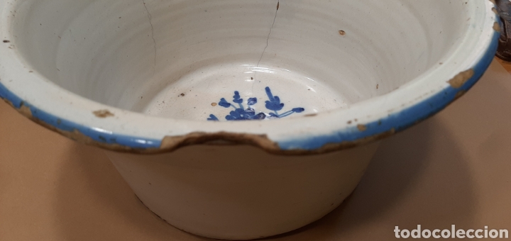 Antig&uuml;edades: GRAN LEBRILLO CUENCO DE TALAVERA. - Foto 8