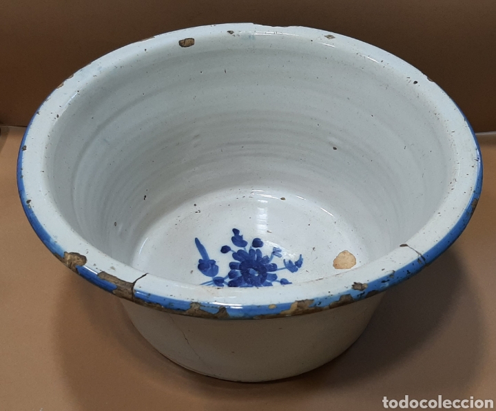 Antig&uuml;edades: GRAN LEBRILLO CUENCO DE TALAVERA. - Foto 1