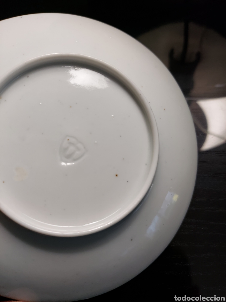 Antig&uuml;edades: Plato caf&eacute; Cer&aacute;micas Del Castro a&ntilde;os 50 - Foto 2