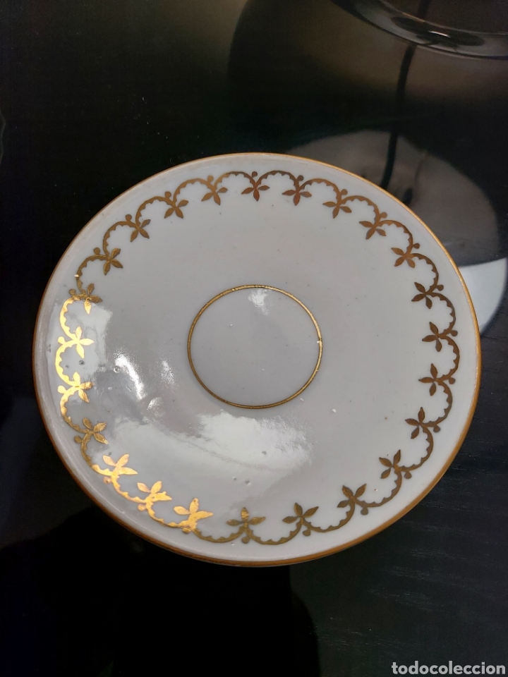 Antig&uuml;edades: Plato caf&eacute; Cer&aacute;micas Del Castro a&ntilde;os 50 - Foto 1