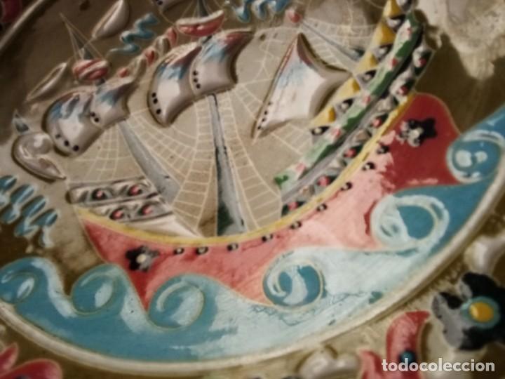 Antig&uuml;edades: Plato cuerda seca turquia - Foto 2