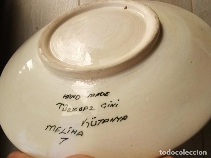 Antig&uuml;edades: Plato cuerda seca turquia - Foto 3