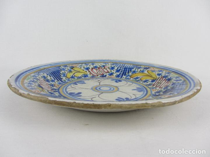 Antig&uuml;edades: Plato de Manises del siglo XIX - Foto 3