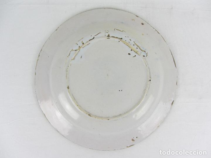 Antig&uuml;edades: Plato de Manises del siglo XIX - Foto 6
