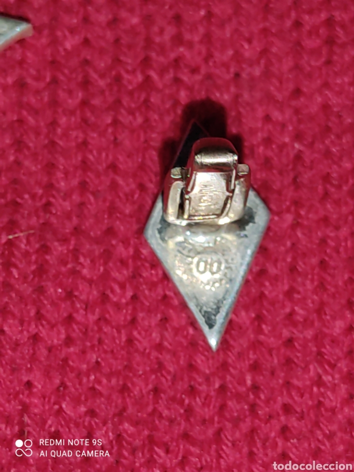 Antig&uuml;edades: Gemelos de plata 925 y Nacar. - Foto 5
