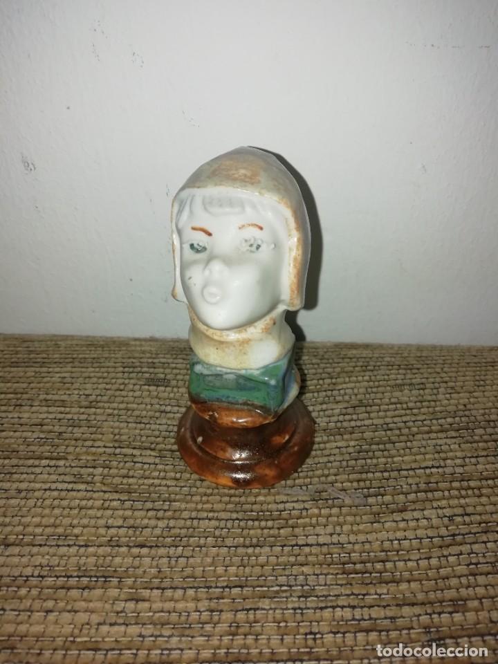 Oggetti Antichi: Biscuit cabeza de joven ingl&eacute;s valencia