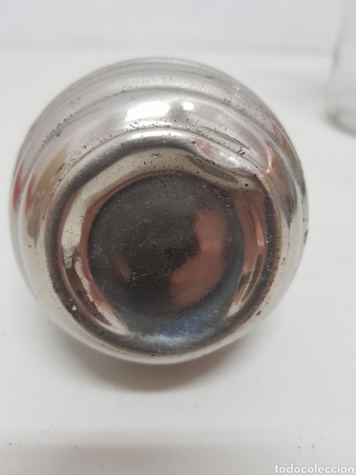 Antig&uuml;edades: Antiguo Perfumador de aluminio - Foto 4